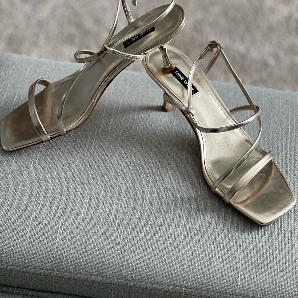Women’s Nine West -Haya dress sandals.  Size 10. Like new condition.